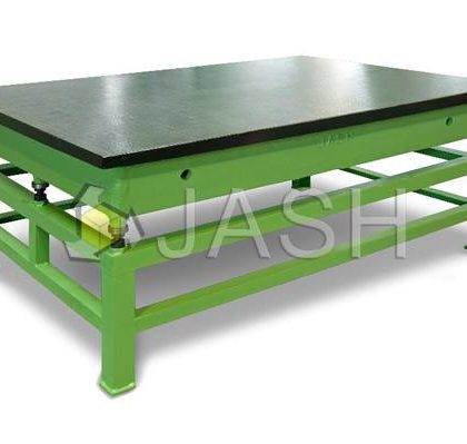 Cast Iron Surface Plate With Fabricated Stand Large